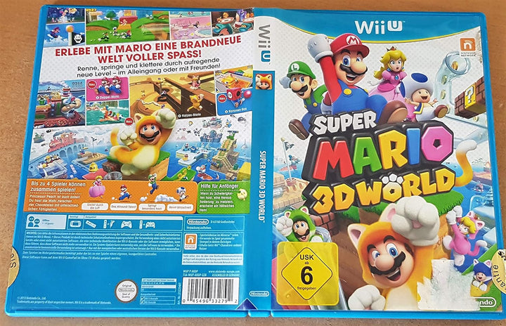 Super Mario 3D World - Nintendo Selects - [Wii U] Nintendo Wii U 3D World Disk, Nintendo Wii U 3D Wo