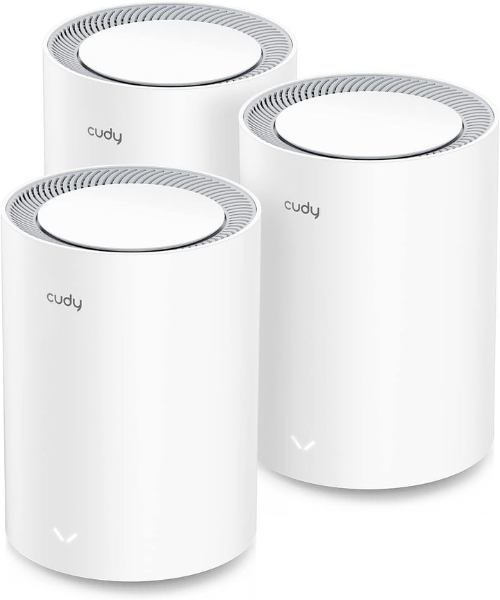 Cudy AX3000 WiFi 6 Mesh WLAN System – ersetzt Router und Extender, deckt bis zu 270 m² ab, 2,5 G WAN