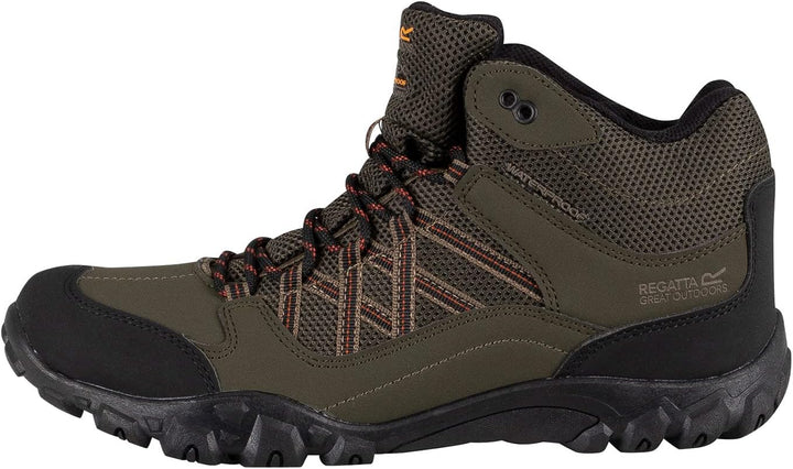 Regatta Herren Edgepoint Waterproof Hiking Boot Trekking-& Wanderhalbschuhe 44 EU Grün Bay Leaf Burn