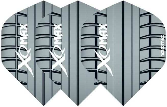 XQMAX Starter Set Bristle Dardboard, inkl. 6x 18g Steel Darts, Scoreboard, Wischer und Stift