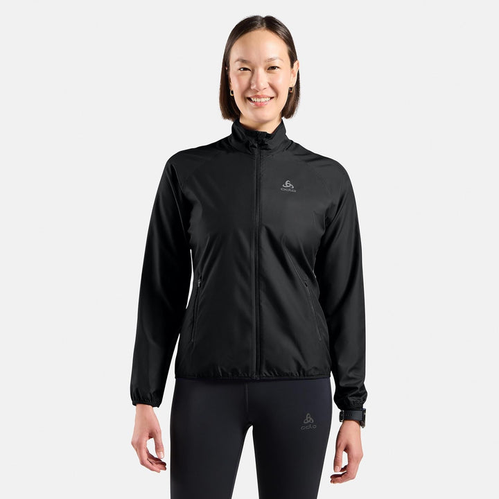 Odlo Herren Essentials_313861 Laufjacke (1er Pack) S Schwarz, S Schwarz