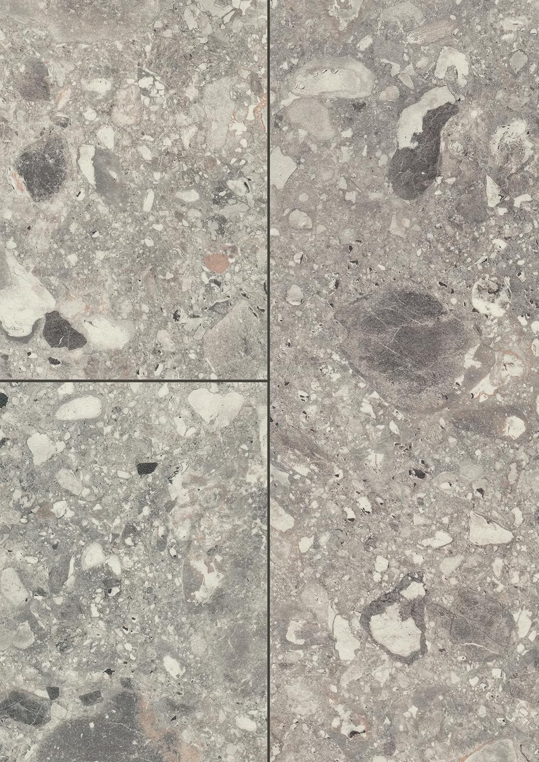 EGGER NatureSense Aqua Laminat ELF021 Triestino Terrazzo grau 1292x327x8mm (2,535m²) 2,535m² | Boden