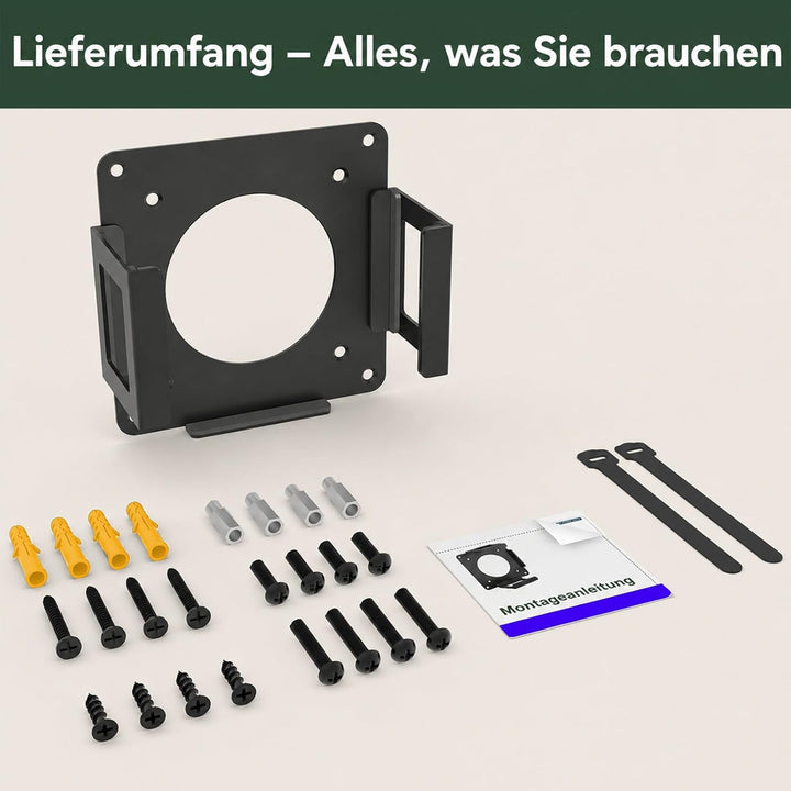 Mini-PC Halterung für GMKtec VESA Wand und Untertisch Halterung für GMKtec G3 Plus / G3 / G1 / M3 /