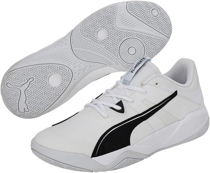 PUMA Herren Eliminate Pro Ii Hallenturnschuh 40.5 EU Puma White Puma Black Nitro Blue, 40.5 EU Puma