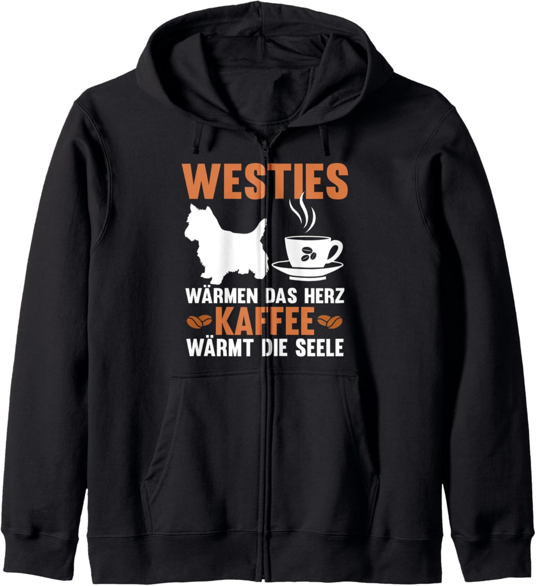 Hunde Sprüche Westie White Terrier Kapuzenjacke