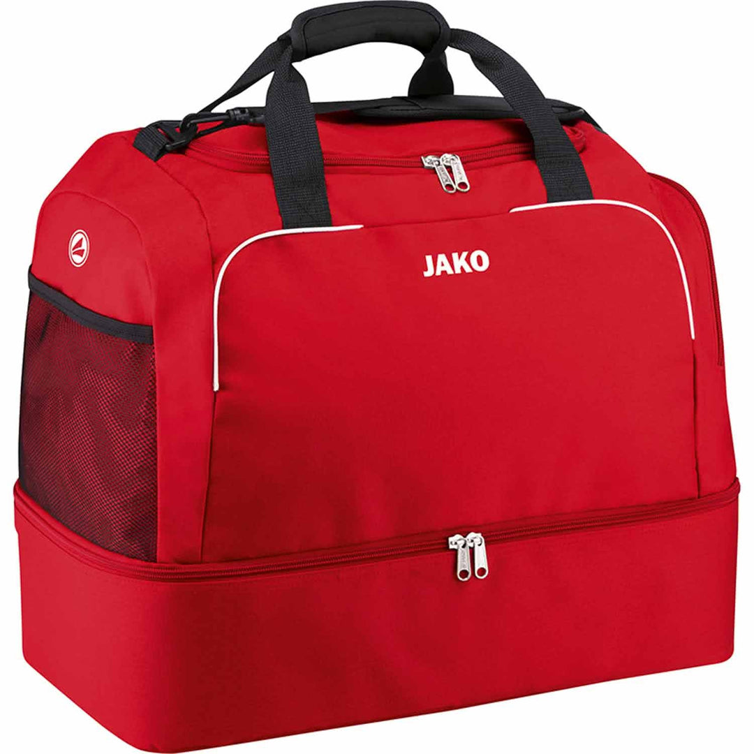 JAKO Classico Sporttasche mit Bodenfach Gr. 2 Ohne Geschlecht 1 (Bambini) Rot, 1 (Bambini) Rot