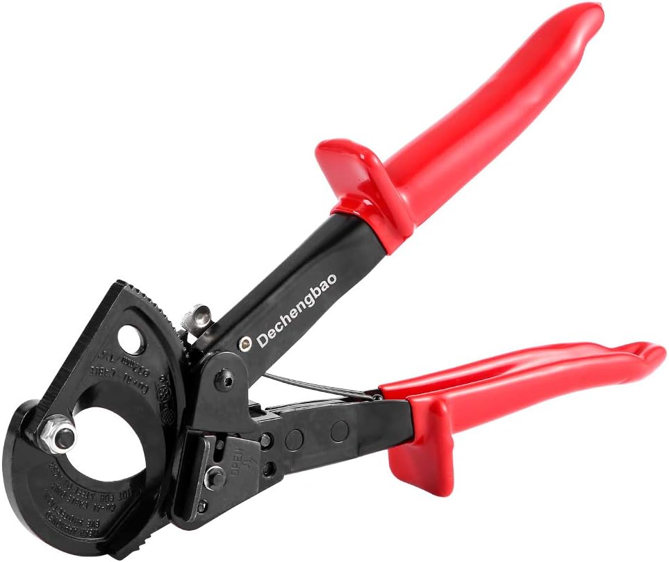 Kabelschneider, Hochleistungs-Aluminium-Kupfer-Ratschenkabelschneider HS325A, Schneiden von bis zu 2