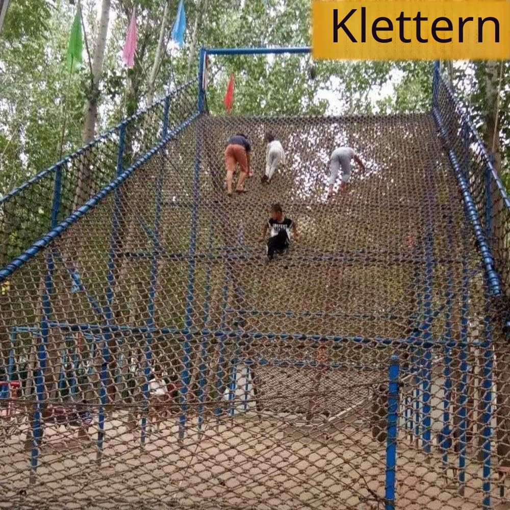 Dekoratives Seilnetz für Drinnen oder Draussen, Sicherheit Schutzhanfseil Net - Kinderbalkongeländer