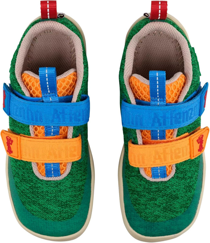 Affenzahn Barfussschuh Knit Happy mit Klettverschluss, Vegan, rutschfest, Flexibel, Reflektierend, b