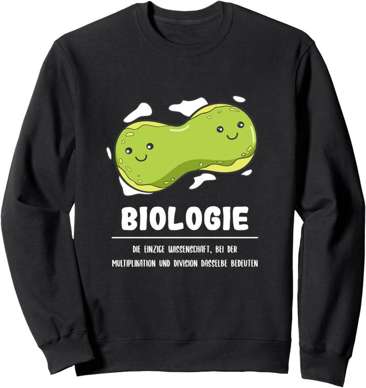 Biologie Geschenk für Biologielaborant Nerd I Biologe Sweatshirt