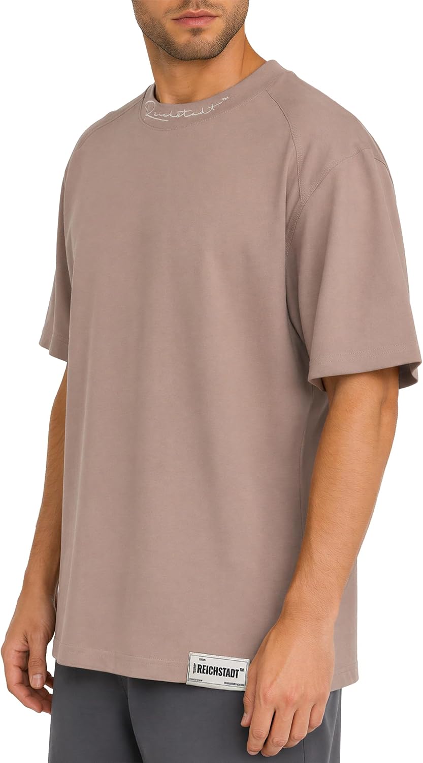 Modernes Oversized T-Shirt für Herren - Stylisches Basic mit Rundhalsausschnitt & Kurzen Ärmeln | An