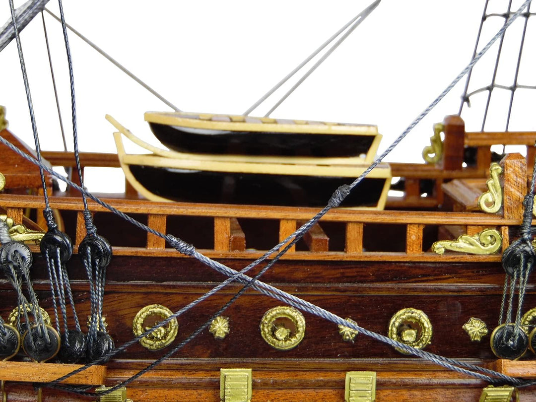 Schiffsmodell "San Felipe" │ Modellschiff │Segelschiff │ Premium-Modell │93cm Länge - 75cm Höhe