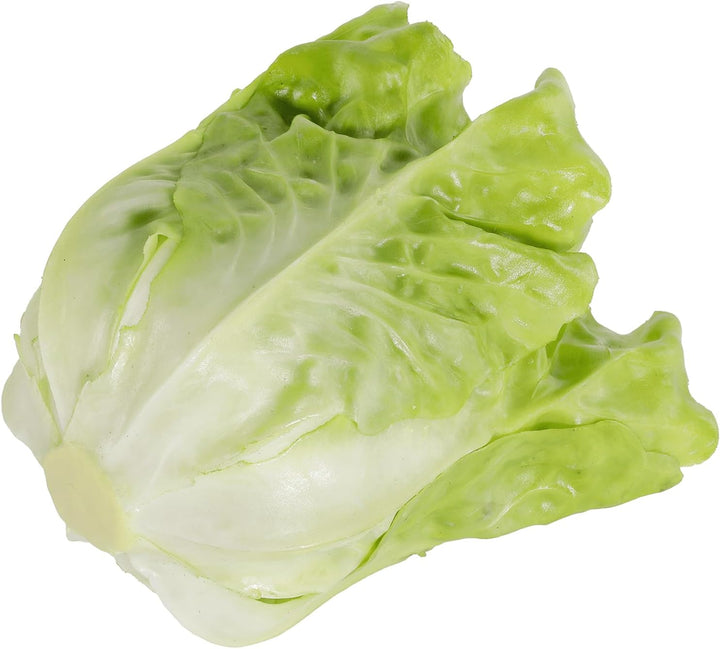 Deko Dummy Römersalat grün Lebensmittel-Attrappen Dekoration 16 cm