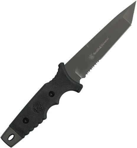 Smith & Wesson Unisex – Erwachsene Tantomesser Taschenmesser, schwarz, one Size
