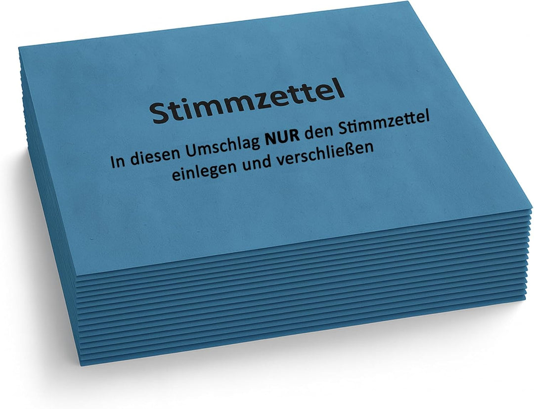 Betriebsratswahl – Innere Wahlumschläge C6 (162×114mm), Recyclingpapier 75g/m², nassklebend, ideal f