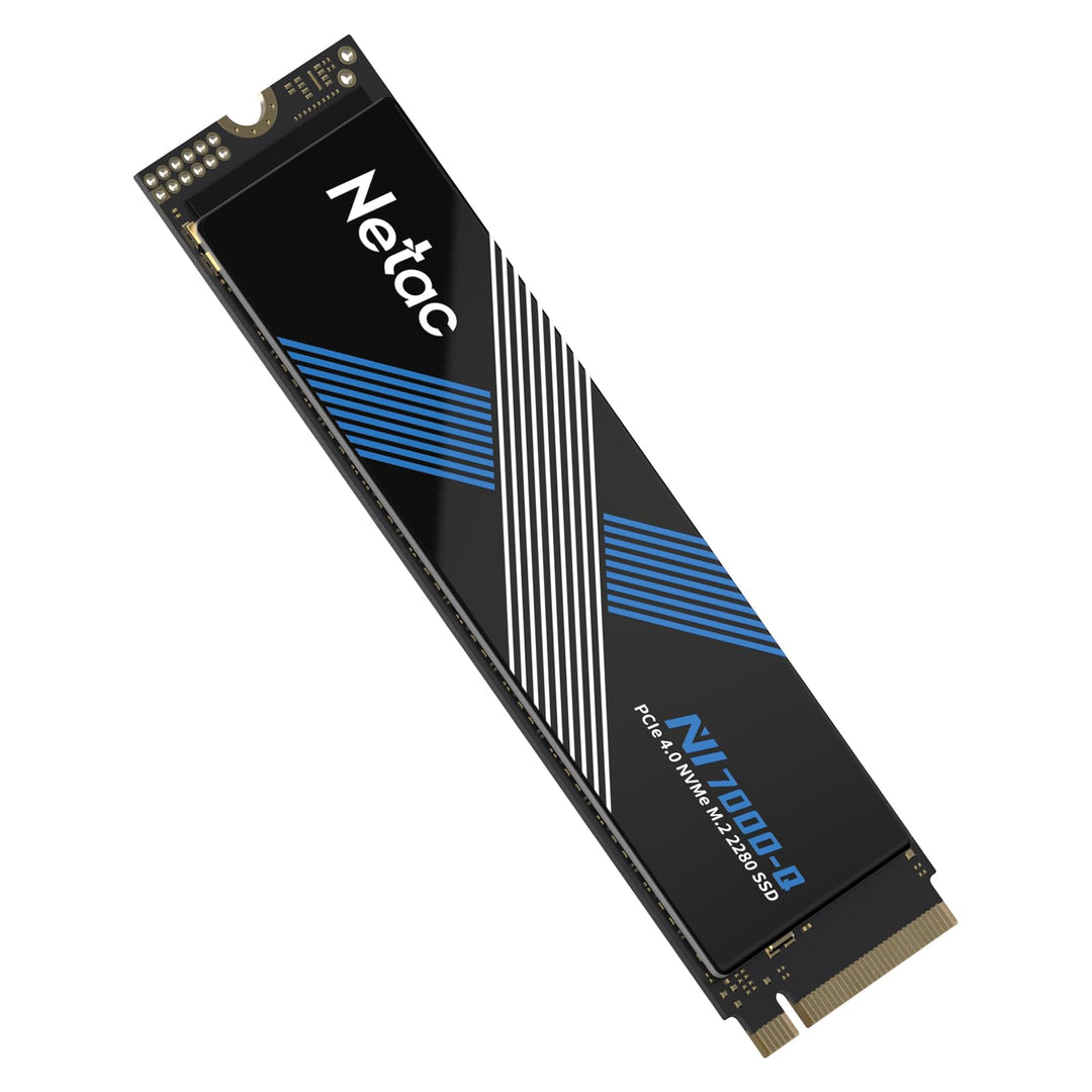 Netac NV7000-Q 1TB PCIe 4.0 Nvme SSD 1TB Internes Solid-State-Laufwerk bis zu 7100MB/s für PC Gamer