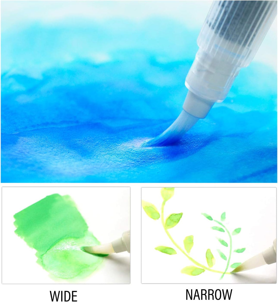 Kuretake Zig Aquarell-Pinsel2O, mehrfarbig, klein, S