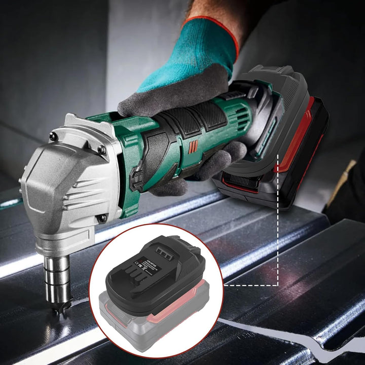 EIN18PAR Akku Adapter für Einhell auf Parkside, Konverter für Einhell PXC 18V Akku auf für Parkside
