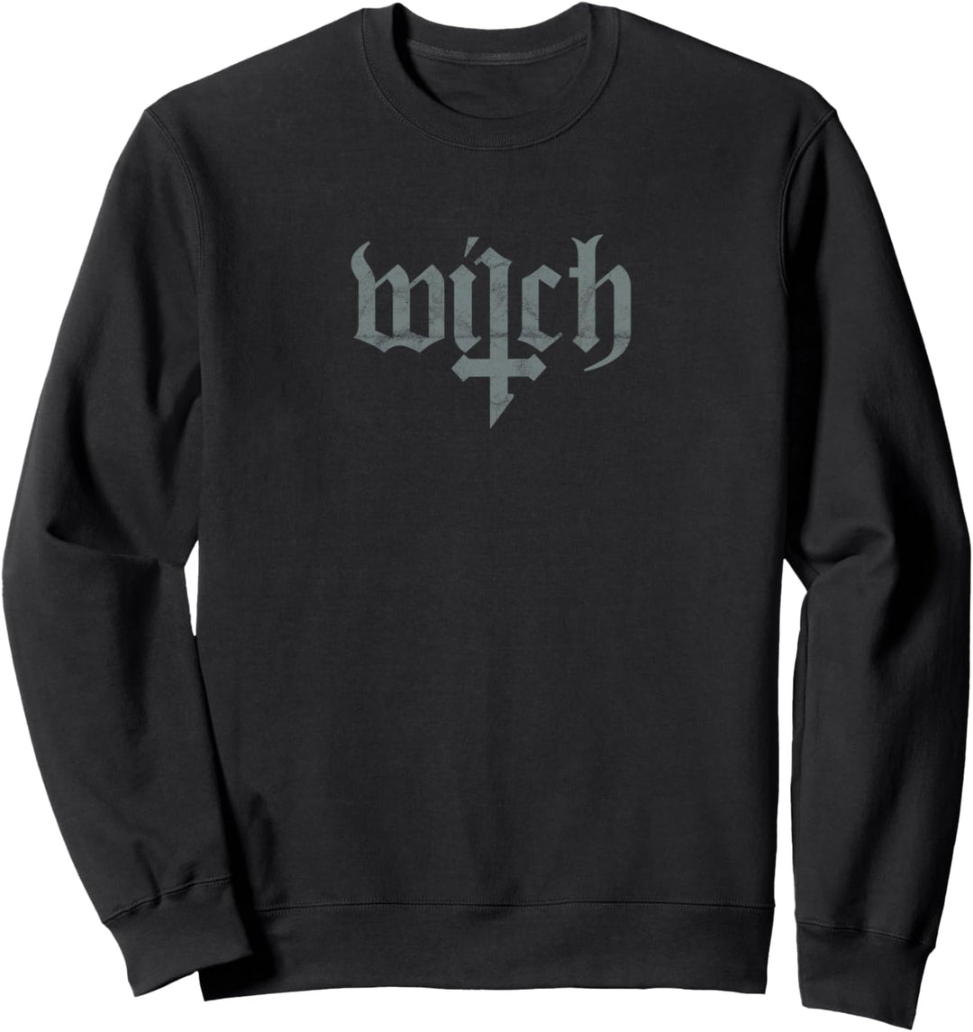 Occult Witch Satan Gothic Grunge Satan Devil Black Hexe Sweatshirt