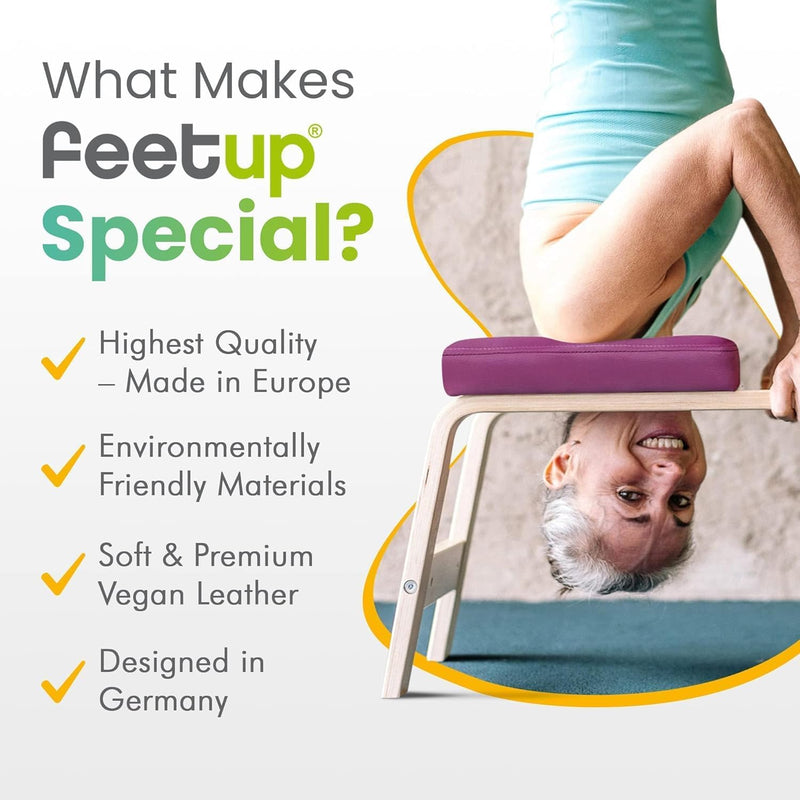 FeetUp Trainer (The Original) - Simply and Safely Reverse. Get Fit Relax. Turn Your Yoga Upside Down