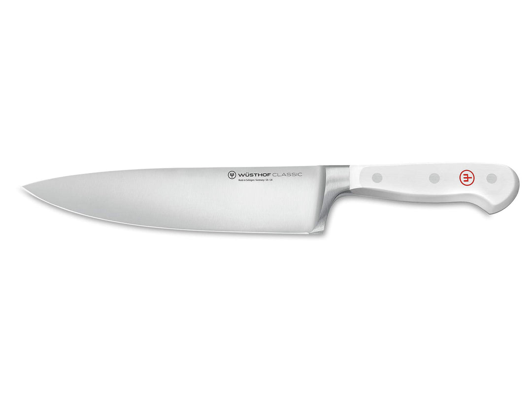 WÜSTHOF Classic Kochmesser 20 cm, weiss Weiss 20 cm, Weiss 20 cm