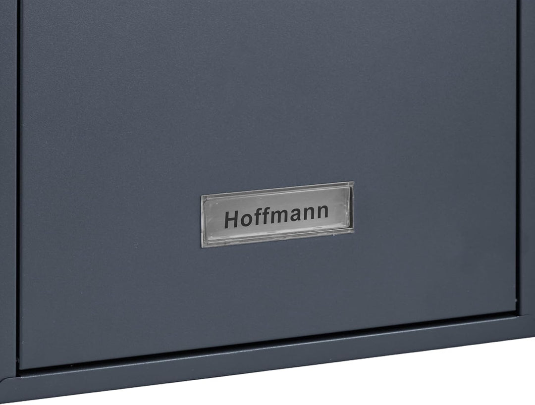 Zedelmaier Mehrfamilienhaus personalisiert 2er Briefkastensysteme DIN C4 Briefkastenanlage Briefkäst