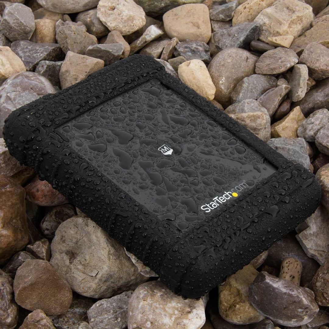 StarTech.com USB 3.0 auf 2,5" SATA 6Gbps / SSD Festplattengehäuse mit UASP - 2,5 Zoll (6,4cm) HDD /