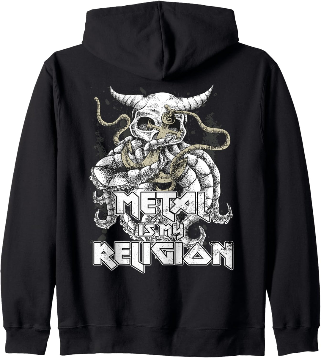 Metal Is My Religion I Vintage Heavy Metal Kapuzenjacke