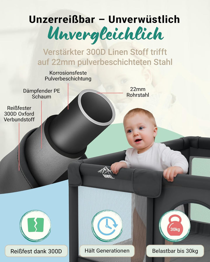Laufstall Baby Fence – [NEU 2025] – Laufgitter Baby Laufstall Playpen Kind, Laufgitter &amp; Ställe, Kin