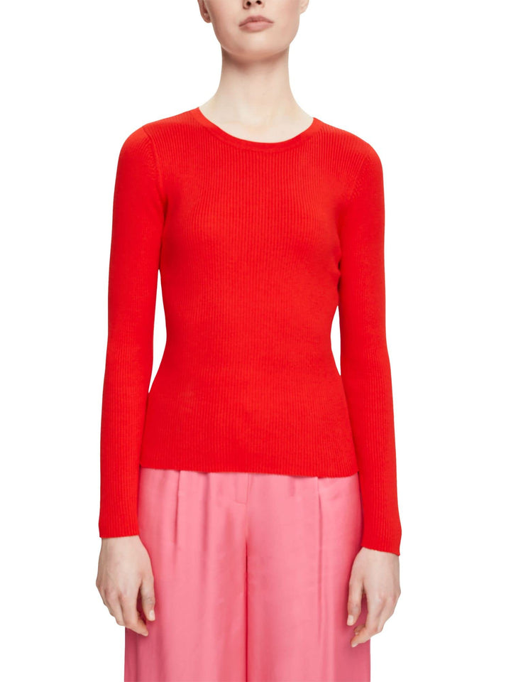 ESPRIT Damen Pullover XL 630/Red, XL 630/Red