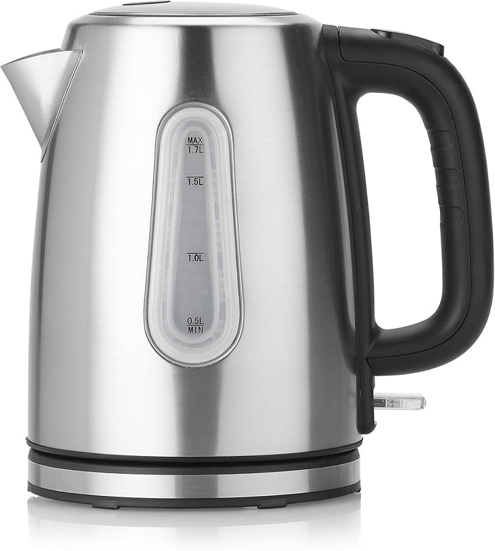 Tristar WK-3373 Wasserkocher und Heisswasserspender, 2200 W, silber Silver, Silver