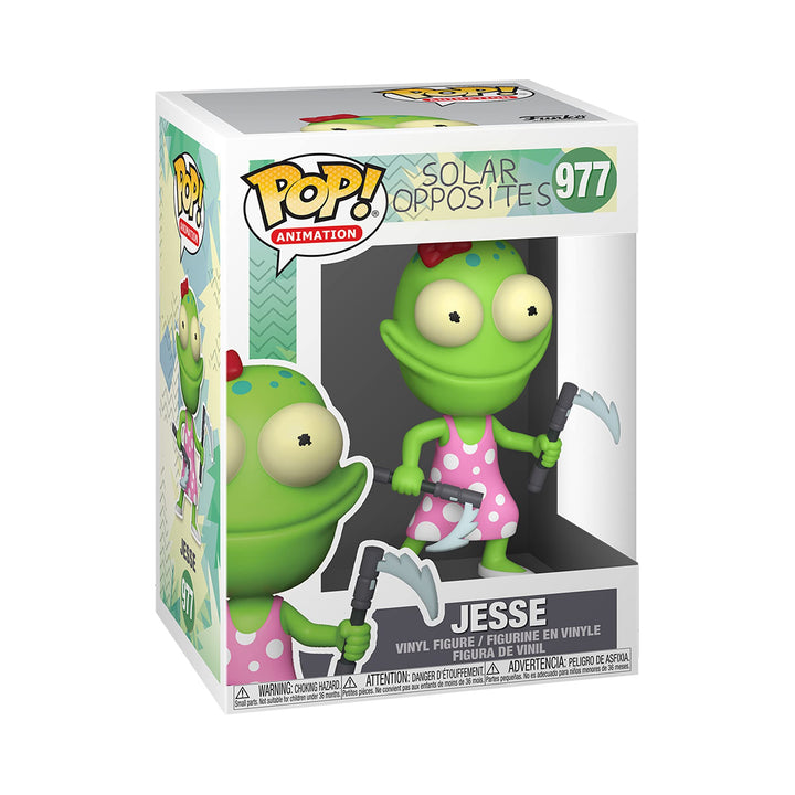 Funko Pop! Animation: Solar Opposites - Jesse - Vinyl-Sammelfigur - Geschenkidee - Offizielle Handel