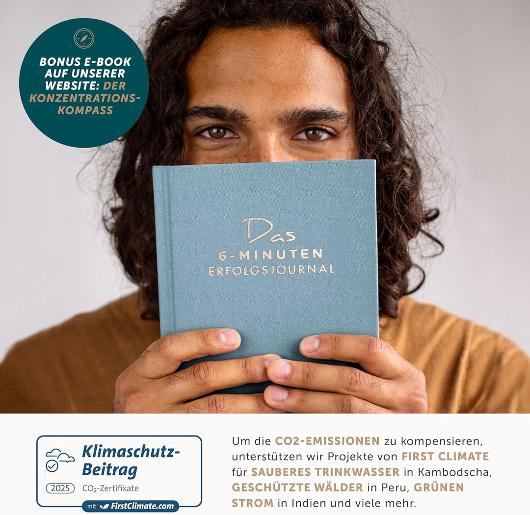 Das 6 Minuten Tagebuch Erfolgsjournal - 