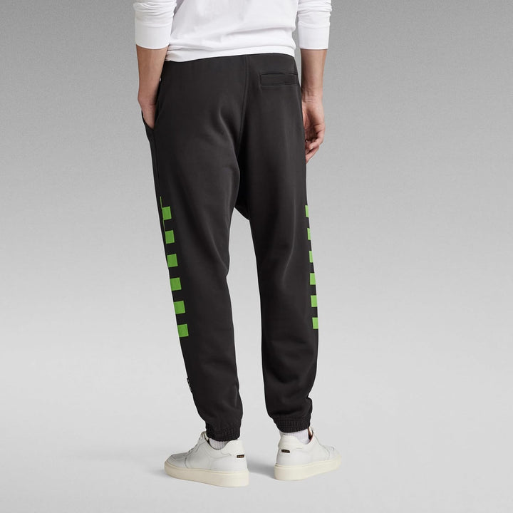 G-Star Herren Moto Graphic Sweat Pants L Schwarz (Dk Black D23912-b782-6484), L Schwarz (Dk Black D2