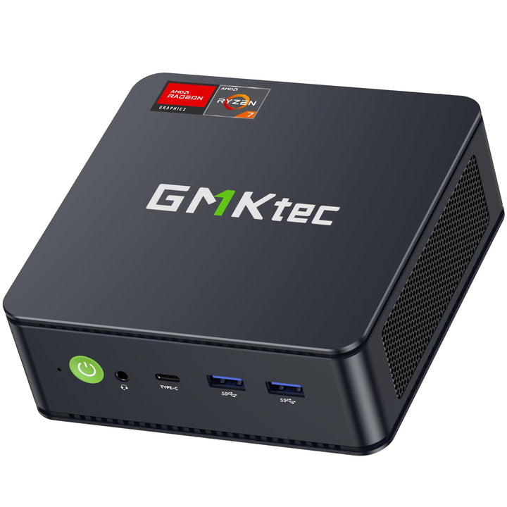 GMKtec AMD Ryzen 7 Mini PC W-11 Pro 7730U(Upgraded 7430U/ 5825U) (8 C/16 T4,50 GHz), M5 Ultra Dual L