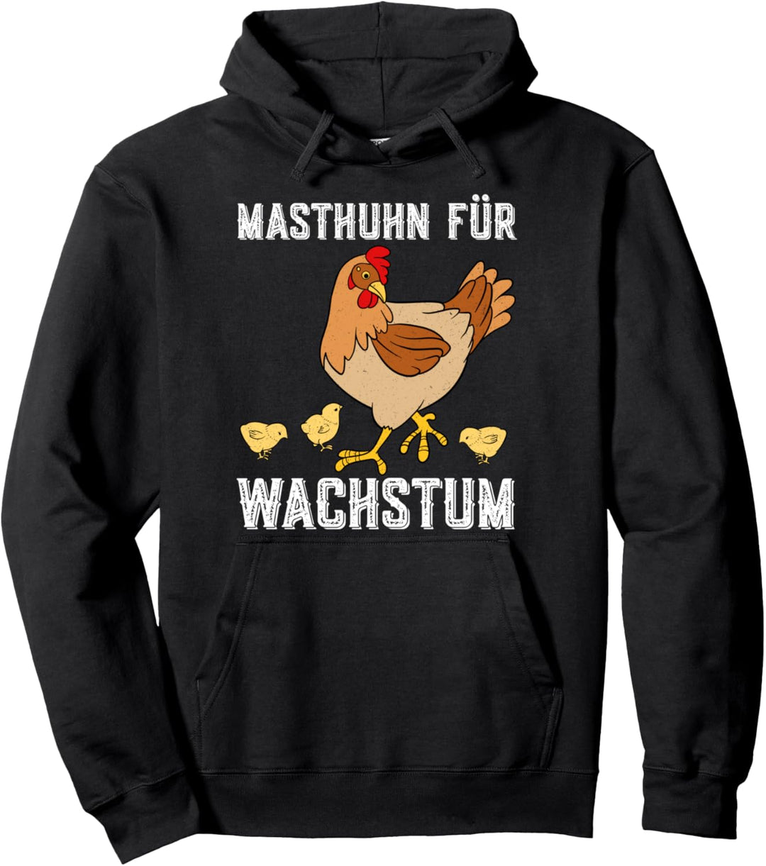 Masthuhn für Wachstum Fitness Fitnessstudio Gym Training Pullover Hoodie