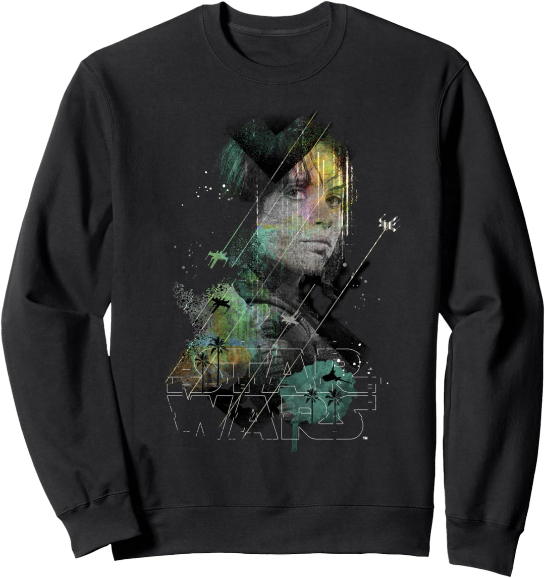 Star Wars Jyn Erso Space Lines Rogue One Sweatshirt