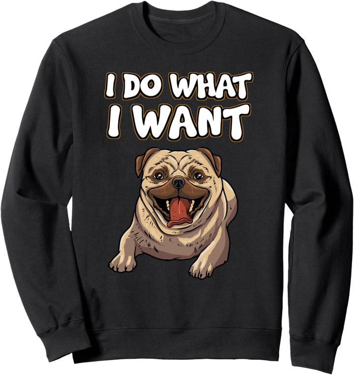 Ironie Sarkusmus Lustig Witzig - I Do What I Want Sweatshirt