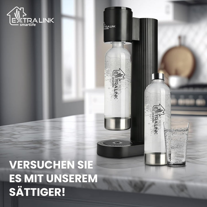 Extralink Smart Life Wassersprudler, Kompakte Grösse, Leicht bis Stark Kohlensäurehaltig - Sprudelwa