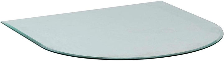Glasplatte für Kaminofen 100 x 80 cm - Glasscheibe mit 6mm ESG Sicherheitsglas - perfekt geeignet al