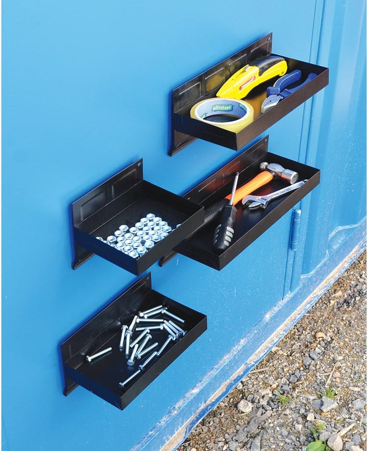 Silverline 868873 Magnetische Werkzeugladen, 4-tlg. Satz 150–310 mm