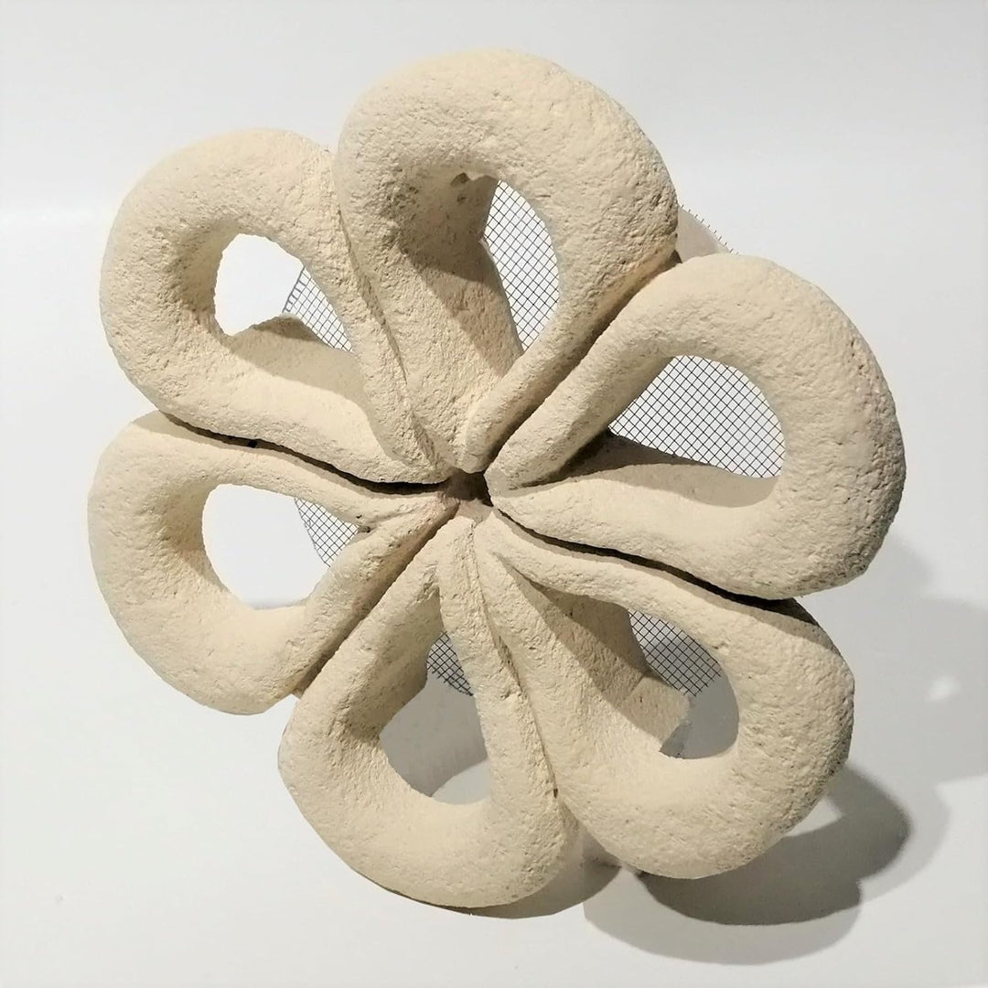 Rundes Lüftungsgitter aus Matera-Stein, für Rohr mit 120 mm Durchmesser, externe und interne Verwend