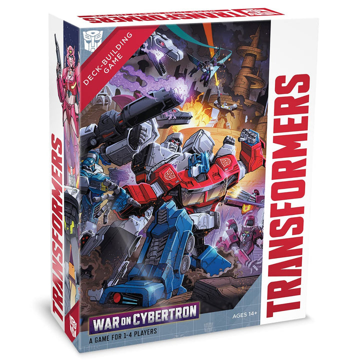 Transformers Deckbau-Spiel: War On Cybertron – eigenständiges Spiel & Erweiterung, ab 14 Jahren, 1–4