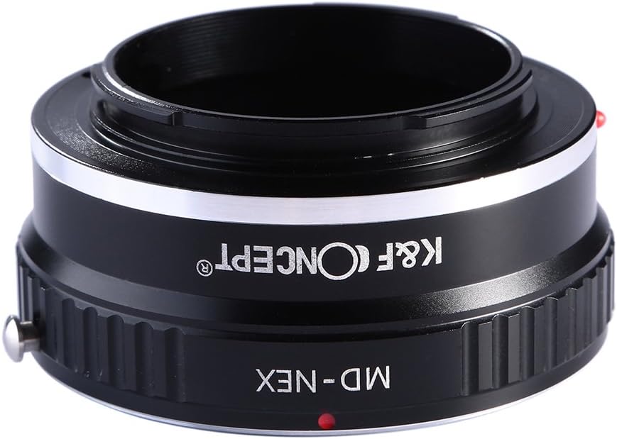 K&F Concept MD-NEX Objektiv Adapterring Objektivadapter Objektiv Adapter e Mount für Minolta MD MC O