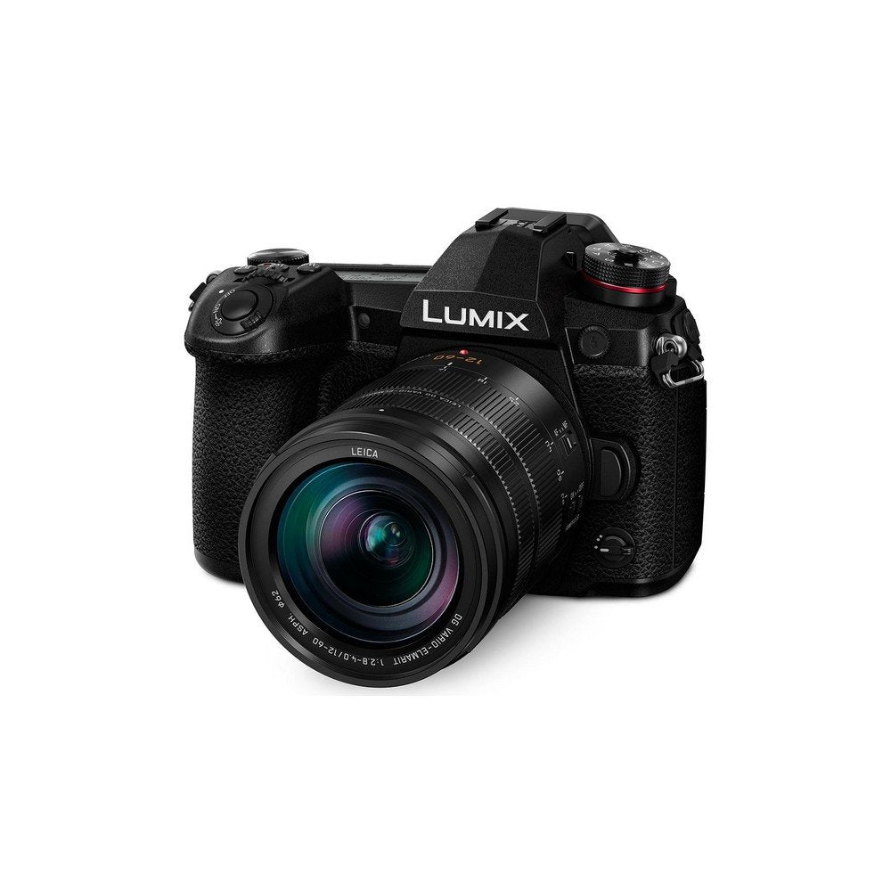 Panasonic LUMIX DC-G9LEG-K Systemkamera mit LEICA 12-60mm/F2.8-4.0 (20MP, dualer Bildstabilisator, O