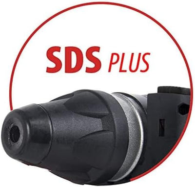 Matrix Bohrmaschine Schlagbohrmaschine Bohrhammer SDS Plus ideal zum Bohren, Meissel von Beton EHD 1