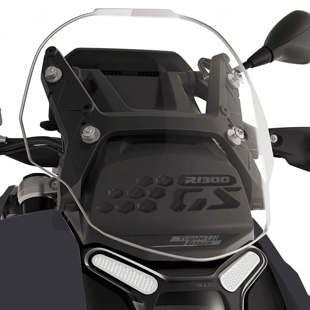 LABELBIKE 3D Aufkleber Motorrad Frontverkleidung kompatibel mit BMW | R1300GS, Harzschutz, Dekoratio