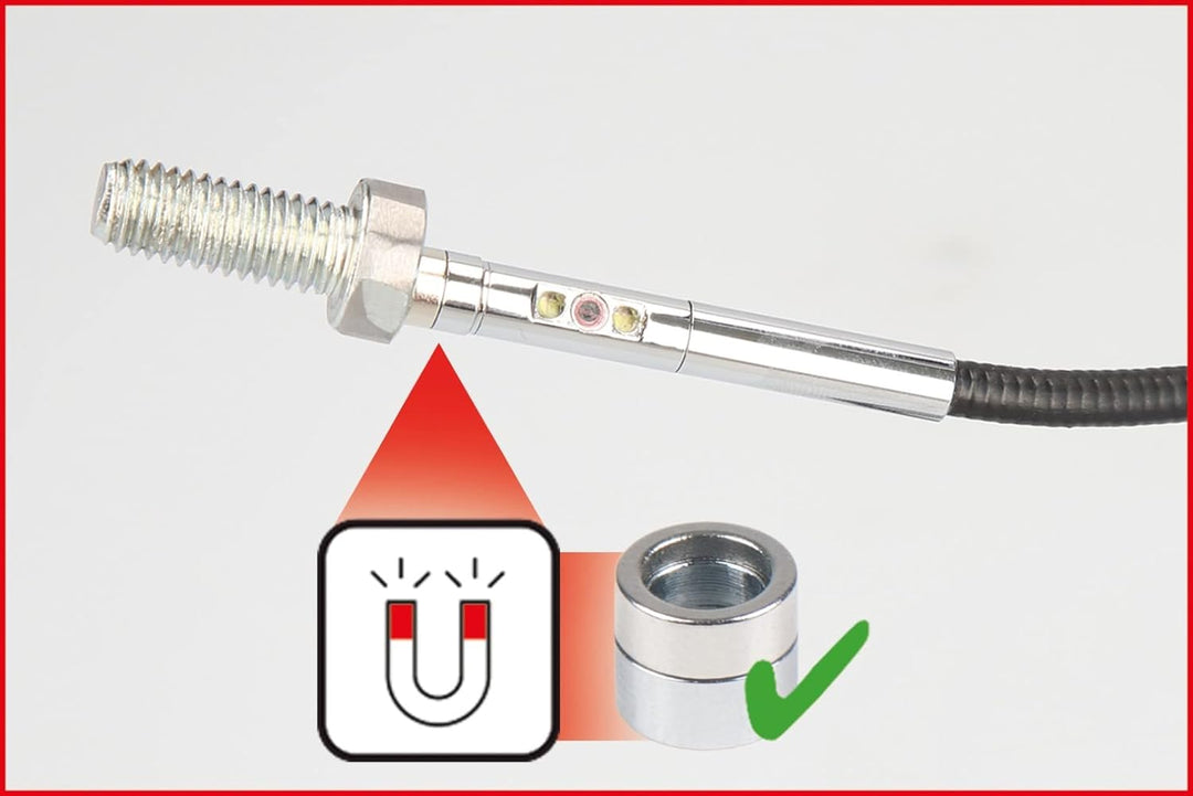 KS Tools 550.7500 HD-Videoskop-Satz mit Ø 6,0 mm 0° und 90° HD Frontkamera-Sonde, umschaltbar, 5-tlg