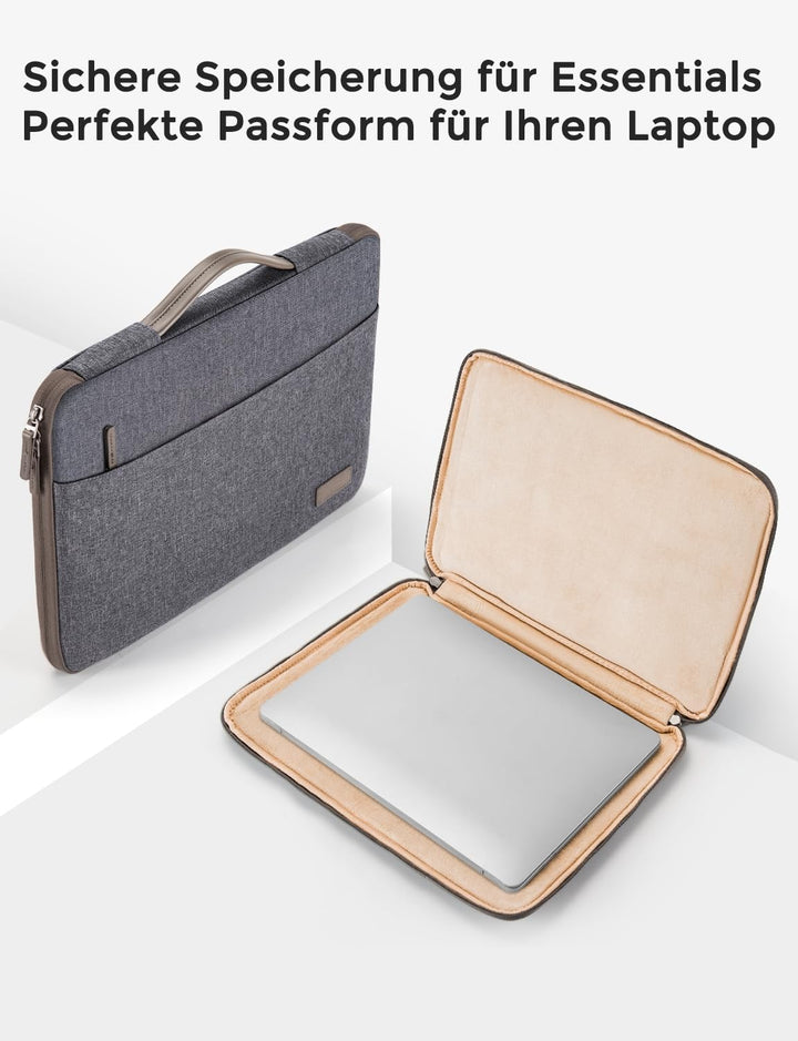 DOMISO Tasche Hülle für 14 Zoll Notebook Laptop Sleeve Case Wasserdicht Laptophülle Schutzhülle für