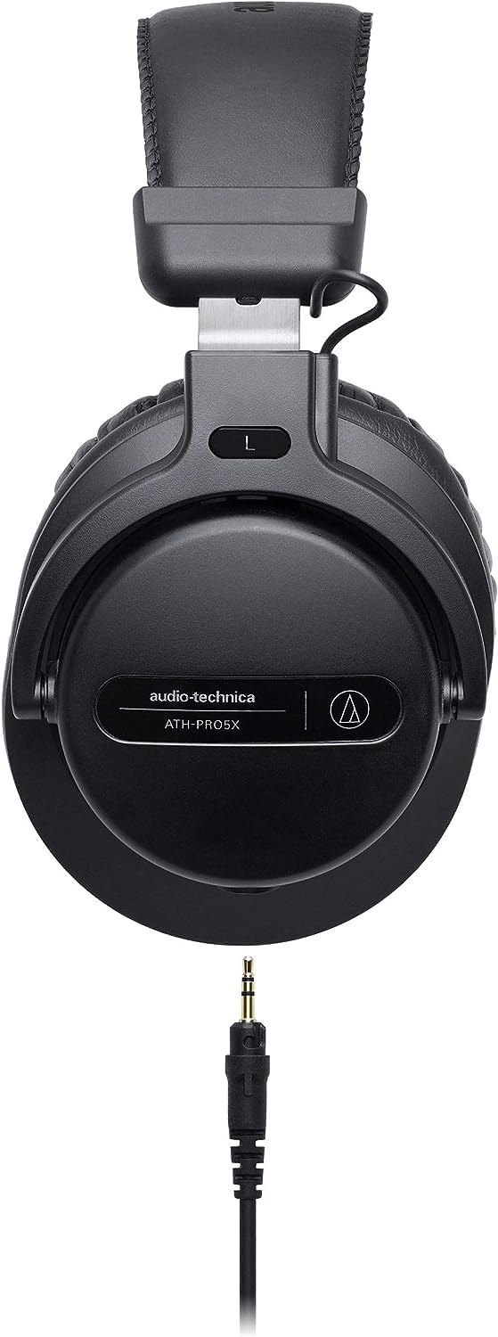 Audio-Technica PRO5XBK DJ Kopfhörer Schwarz Black PRO5 DJ Kopfhörer Schwarz, Black PRO5 DJ Kopfhörer
